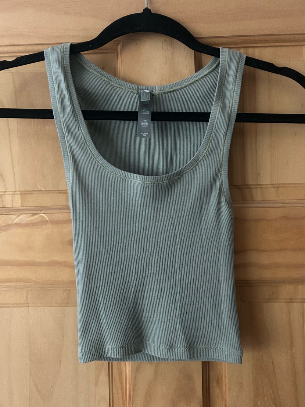 BARELY WORN SKIMS Ribbed Lounge Set in Blue. Size XXS. 95% cotton.